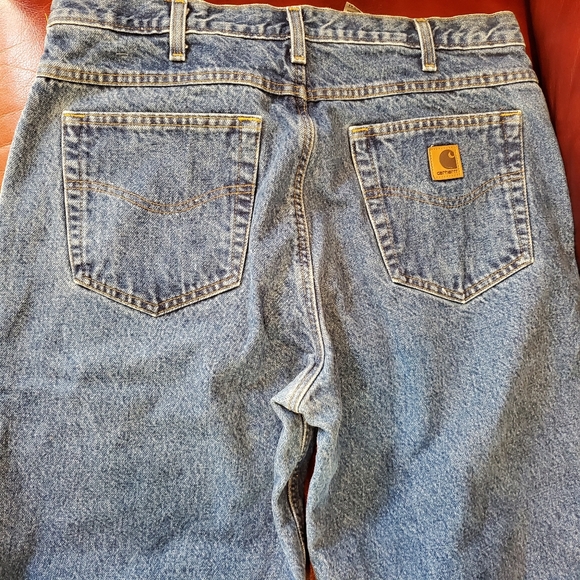 carhartt fleece lined carpenter jeans